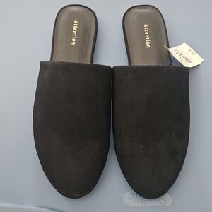 Attention Women's Sleek Black Mules